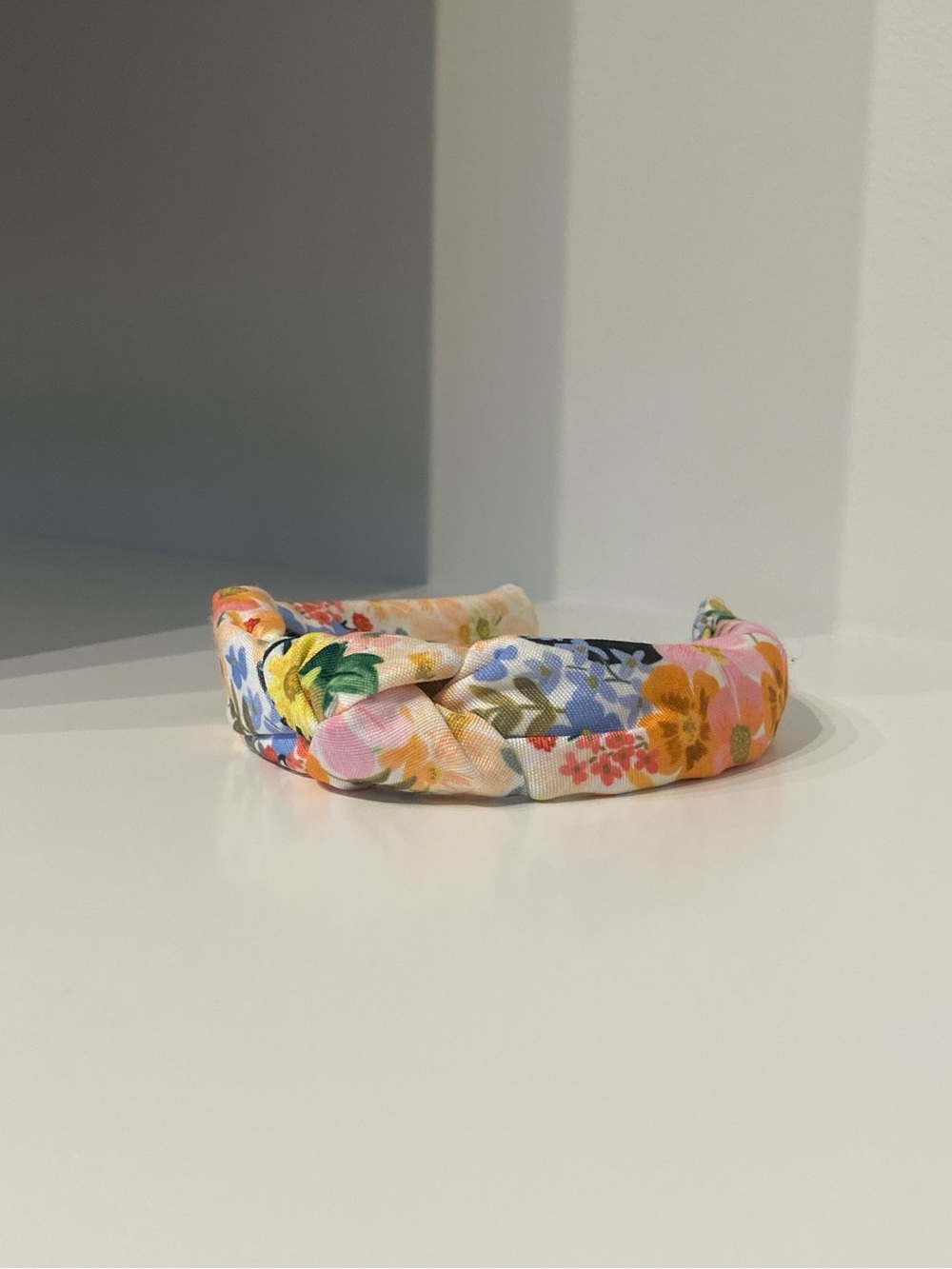 Floral Knotted Headband in Multi-Color